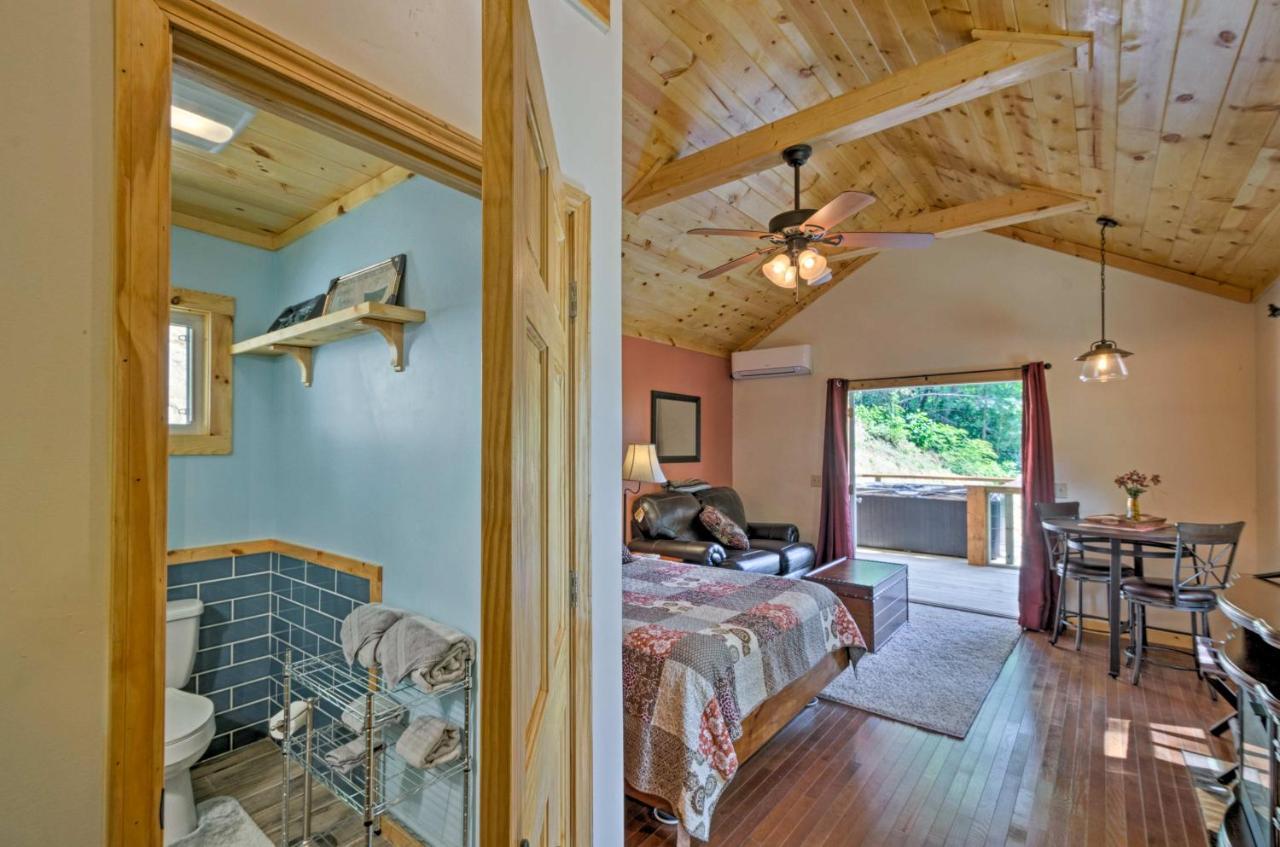 Bryson City Studio With Hot Tub - Near Nantahala! Buitenkant foto