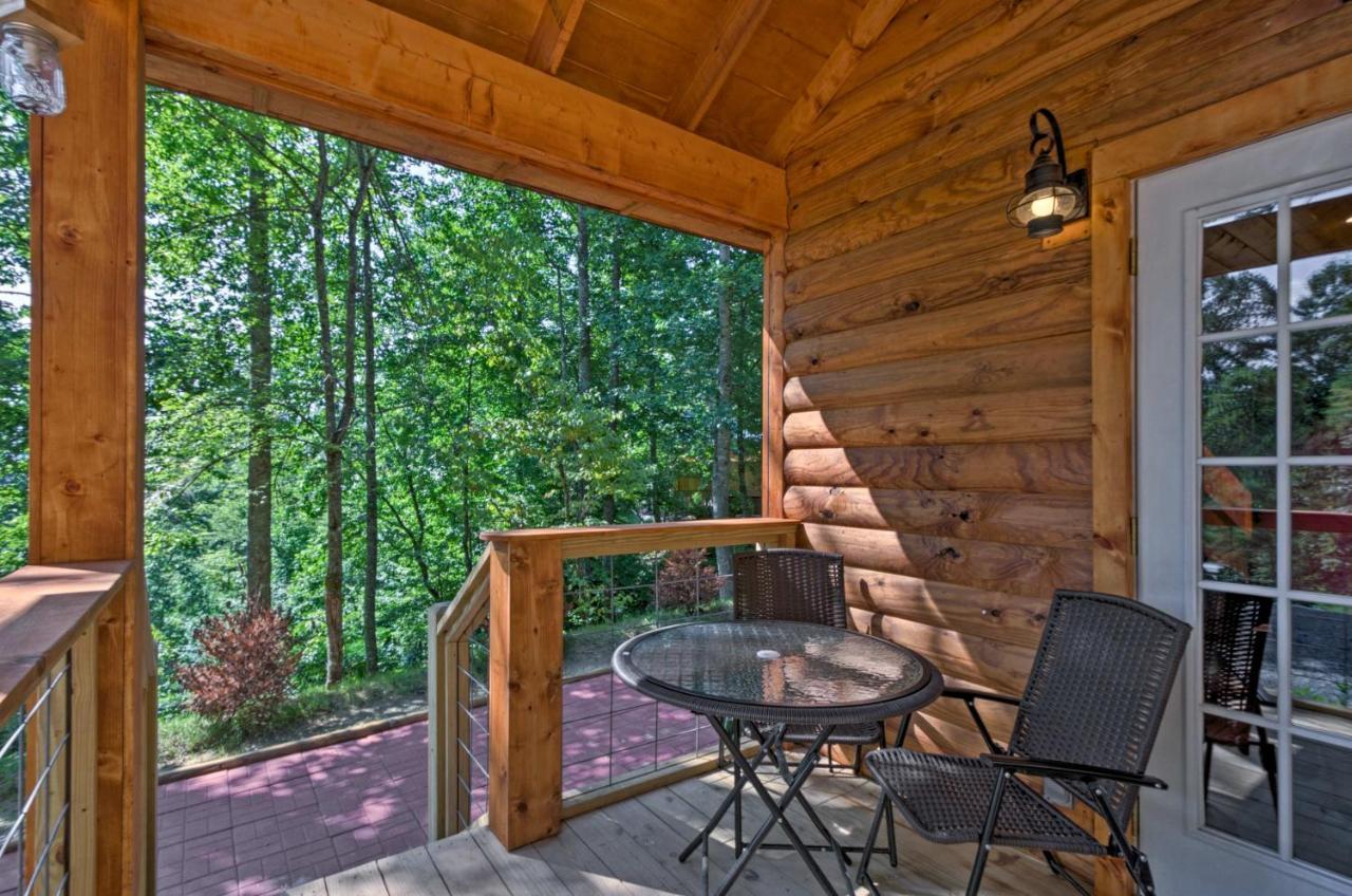 Bryson City Studio With Hot Tub - Near Nantahala! Buitenkant foto