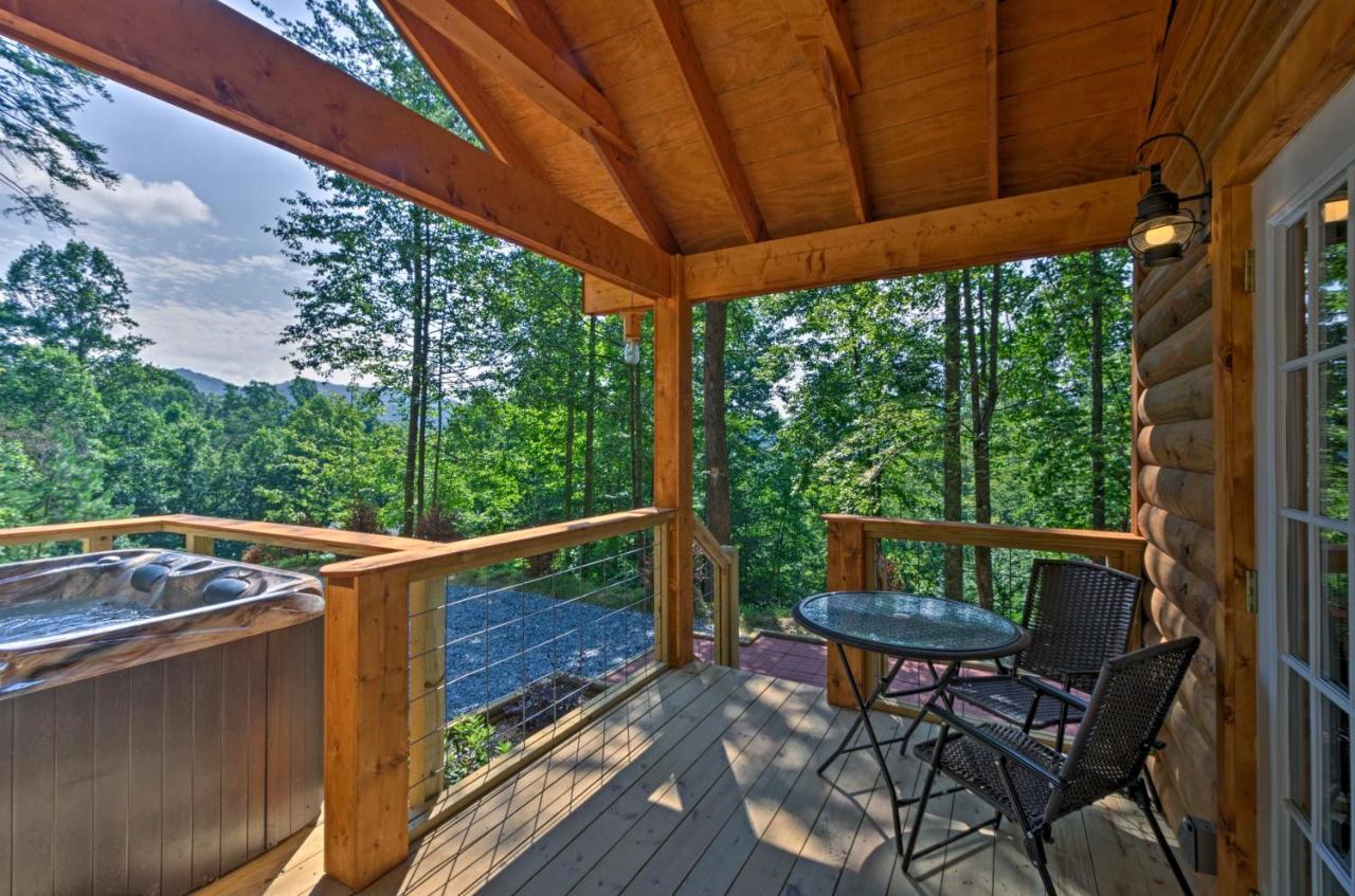Bryson City Studio With Hot Tub - Near Nantahala! Buitenkant foto